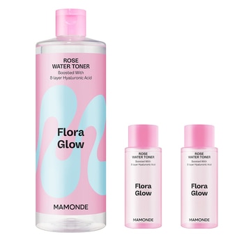 마몽드 플로라글로우 로즈워터 토너 500ml + 50ml x 2 마몽드 플로라글로우 로즈워터 토너 500ml + 50ml x 2