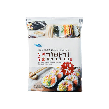 C-WEED 구운 김밥김 33g x 7 /최소구매 2