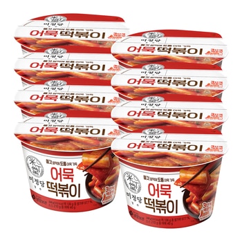 CJ 미정당 어묵떡볶이 346g x 8 CJ 미정당 어묵떡볶이 346g x 8