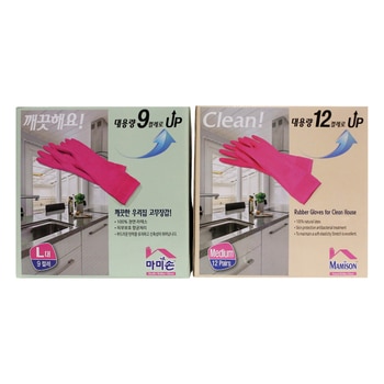 마미손 고무장갑 대형 9입 또는 중형 12입 마미손 고무장갑 대형 9입 또는 중형 12입