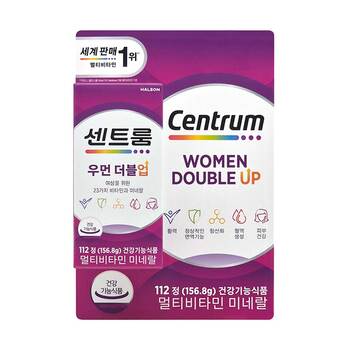 센트룸 우먼 더블업 112정 센트룸 우먼 더블업 112정