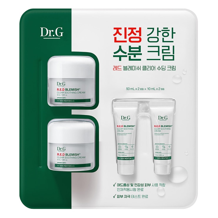 닥터지레드 블레미쉬 클리어 수딩크림 50x2 + 10x2 닥터지레드 블레미쉬 클리어 수딩크림 50x2 + 10x2