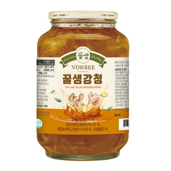 본비 생강청 2kg 본비 생강청 2kg