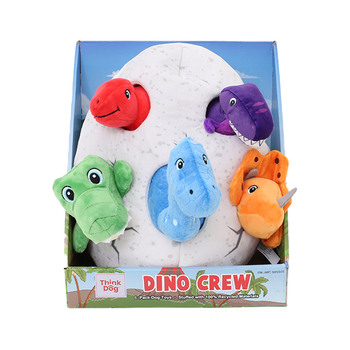 Dino Crew 6 Pack 공룡 애견 장난감