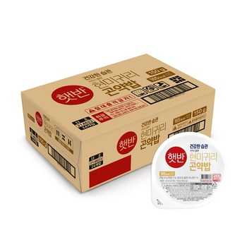햇반 현미 귀리 곤약밥 150g x 24 햇반 현미 귀리 곤약밥 150g x 24