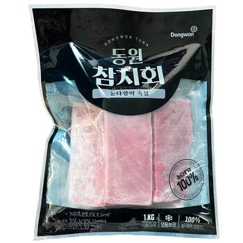 동원참치회1kg (눈다랑어속살) 동원참치회1kg (눈다랑어속살)