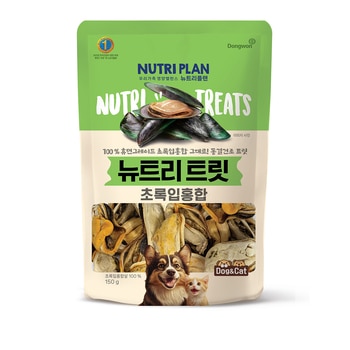 뉴트리플랜 동결건조 초록입홍합 150g 뉴트리플랜 동결건조 초록입홍합 150g