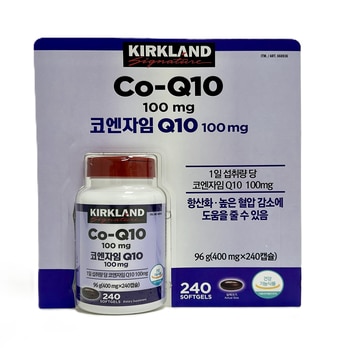 커클랜드 시그니춰 코엔자임 큐텐 400mg x 240 캡슐 커클랜드 시그니춰 코엔자임 큐텐 400mg x 240 캡슐