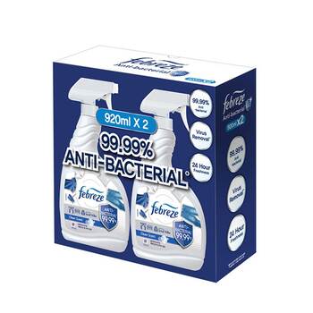 페브리즈 항균 깨끗한향 섬유탈취제 920ml x 2 /최소구매2 페브리즈 항균 깨끗한향 섬유탈취제 920ml x 2 /최소구매2