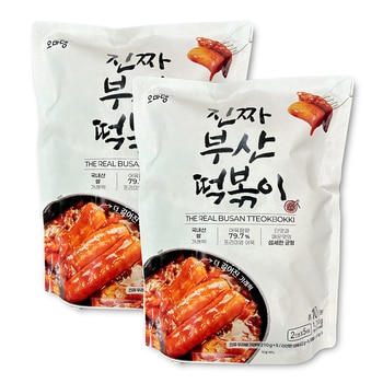 오마뎅 진짜 부산 떡볶이 352g x 5 x 2 오마뎅 진짜 부산 떡볶이 352g x 5 x 2