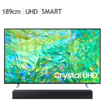 삼성UHD 75 TV KU75UC8000FXKR 189cm (75) + C400