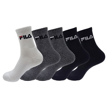 휠라 성인 파일 중목양말 5족 휠라 성인 파일 중목양말 5족