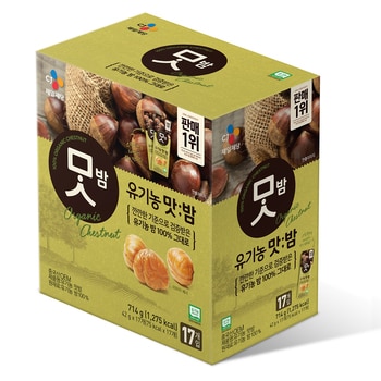 CJ 유기농맛밤 42g x 17pk CJ 유기농맛밤 42g x 17pk