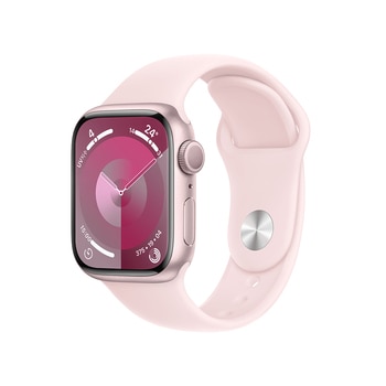 Apple Watch S9 41mm GPS PNK/LPNK 스포츠 밴드 - S/M