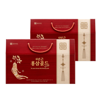 종근당건강 6년근 홍삼골드70ml x 30포x 2세트