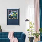 지클레 아트포스터 56x80cm - 풍요로운 꽃-번영 (앤 오람)