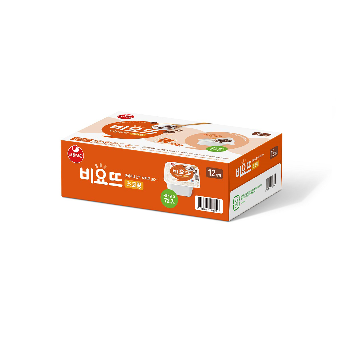 서울우유 비요뜨 초코링 138g x 12