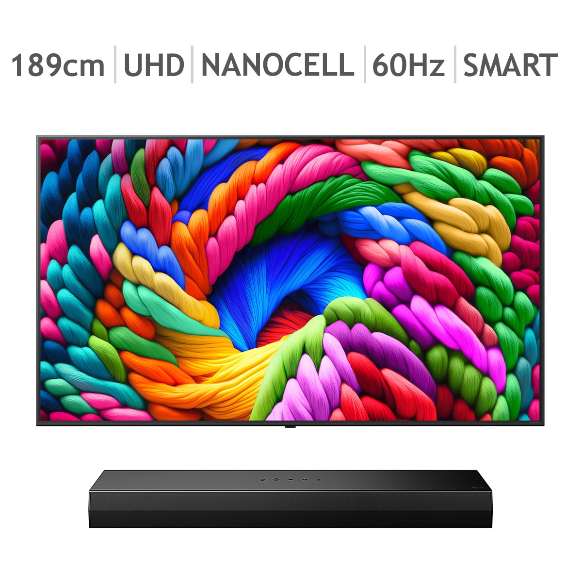 LG 나노셀 AI 75NA1C90AMA 189cm (75) + S20A LG 나노셀 AI 75NA1C90AMA 189cm (75) + S20A