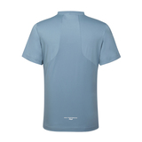 휠라 골프 남성 반소매 티셔츠 - 블루(박스로고)