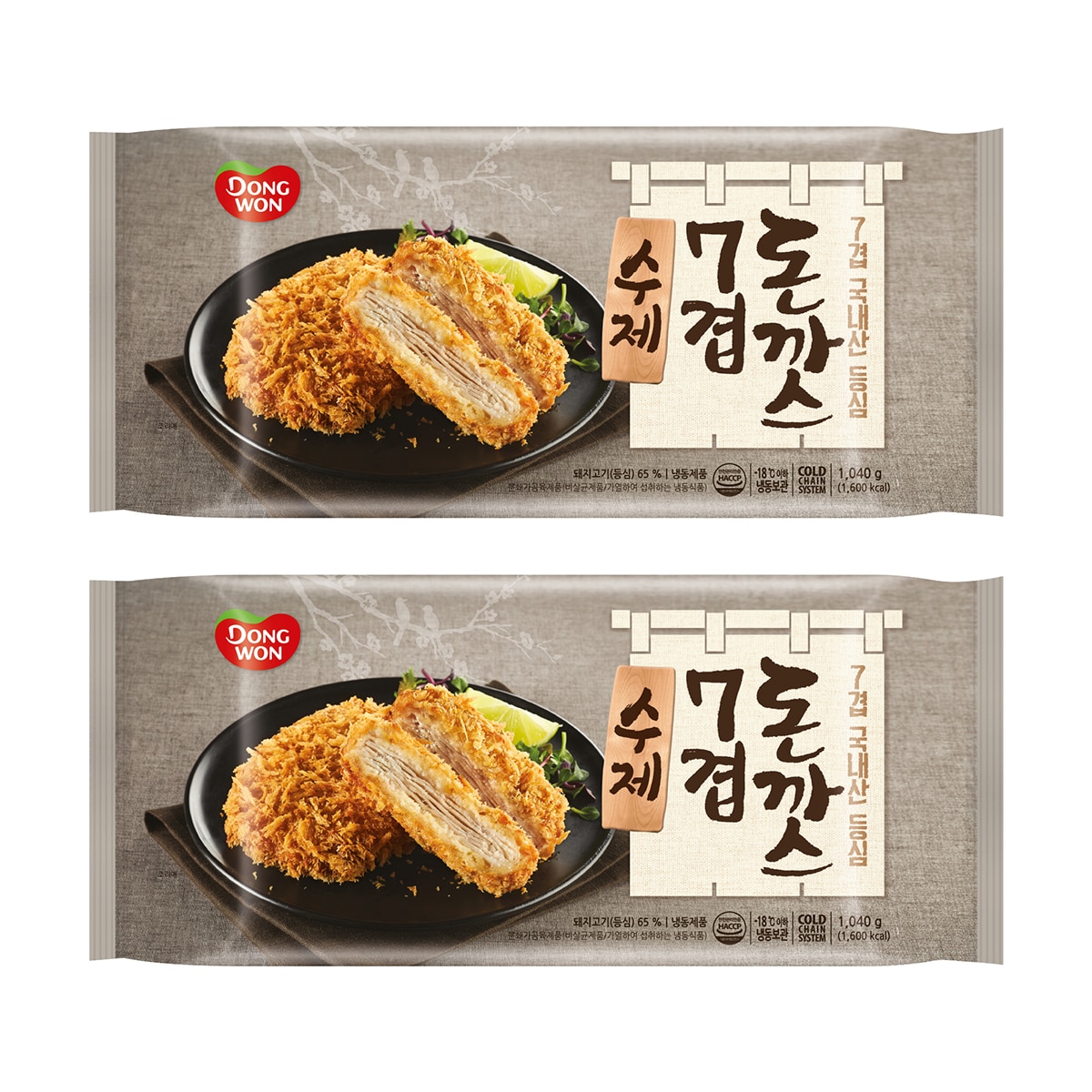 동원 ７겹돈까스 1040g x 2