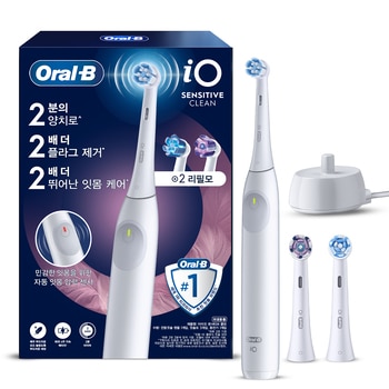 오랄비 전동칫솔 iO 센서티브 클린 오랄비 전동칫솔 iO 센서티브 클린