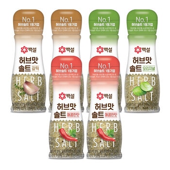 백설 허브맛 솔트 버라이어티팩50g x 6