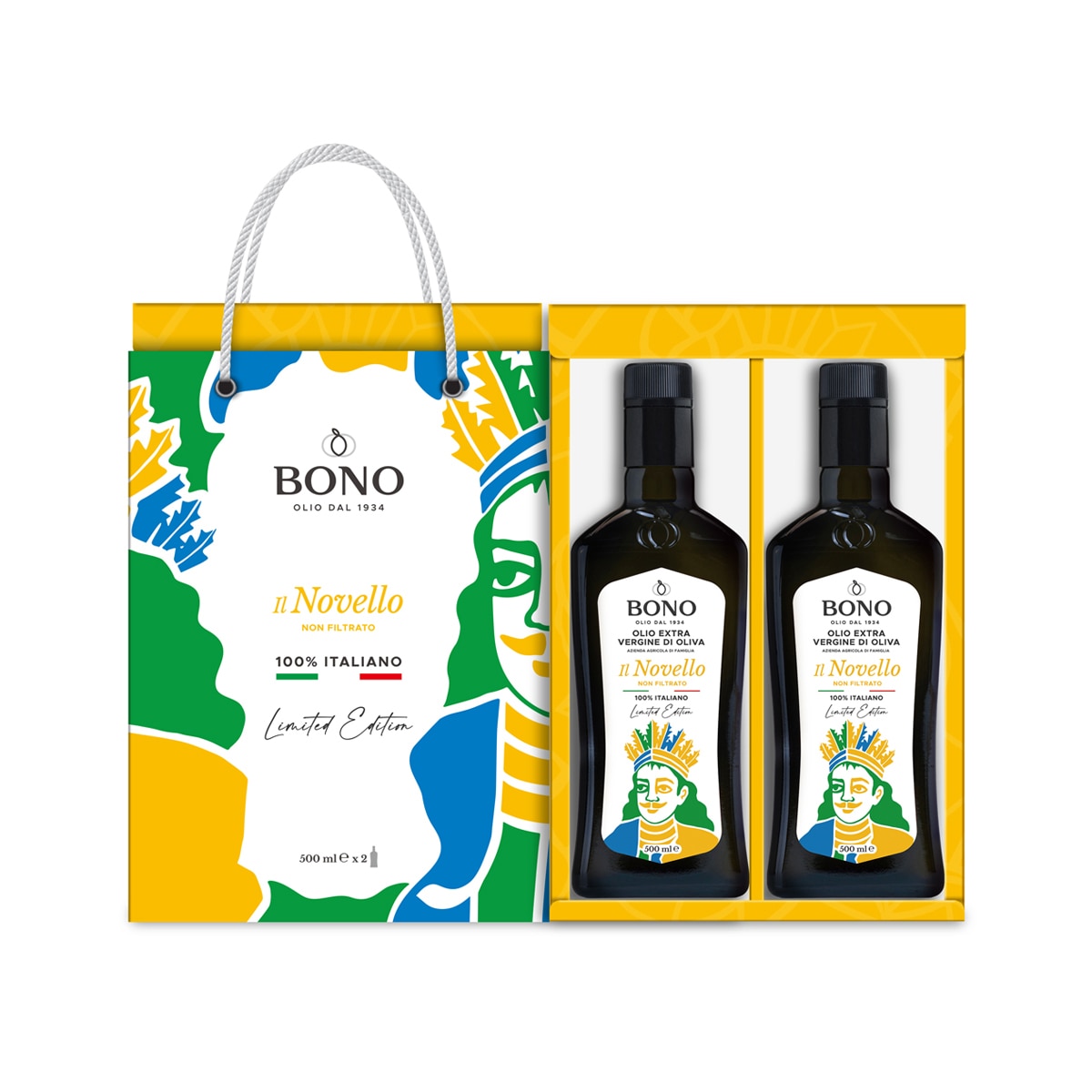 Bono 노벨로논필터 EVOO500ml x 2 x 5세트