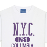 컬럼비아 유니버시티 키즈 반소매 티셔츠 - 화이트