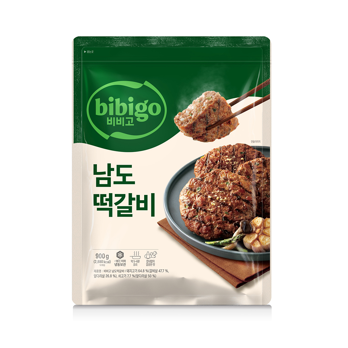 비비고 남도떡갈비 900G