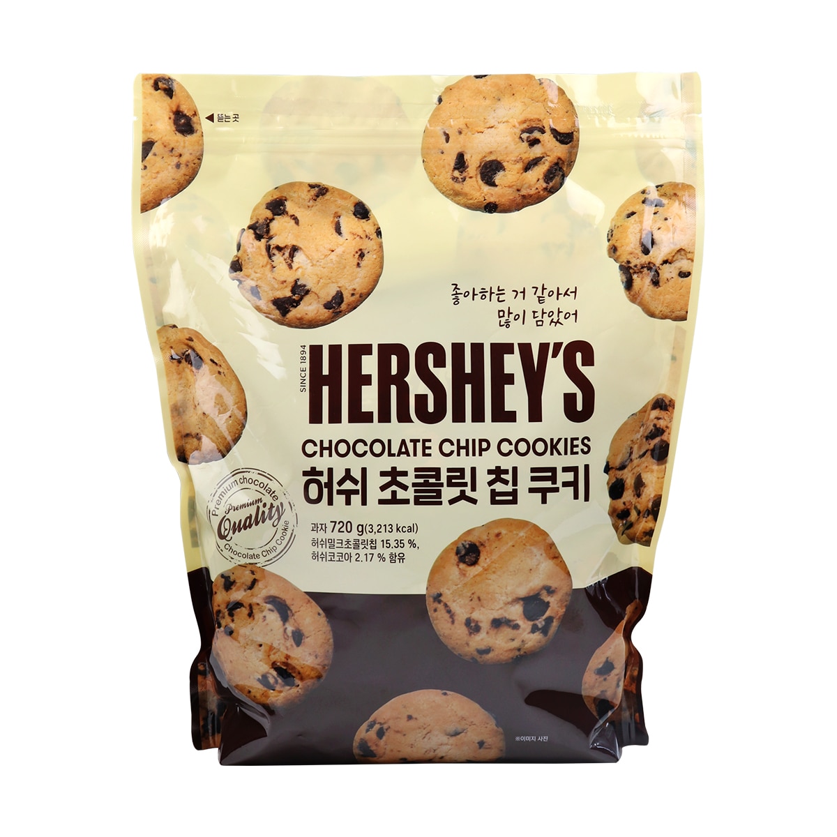 허쉬 초콜릿칩 쿠키 720g x 2