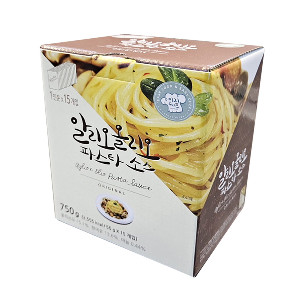 이지쉐프알리오올리오파스타소스50g x 15/최소구매 2