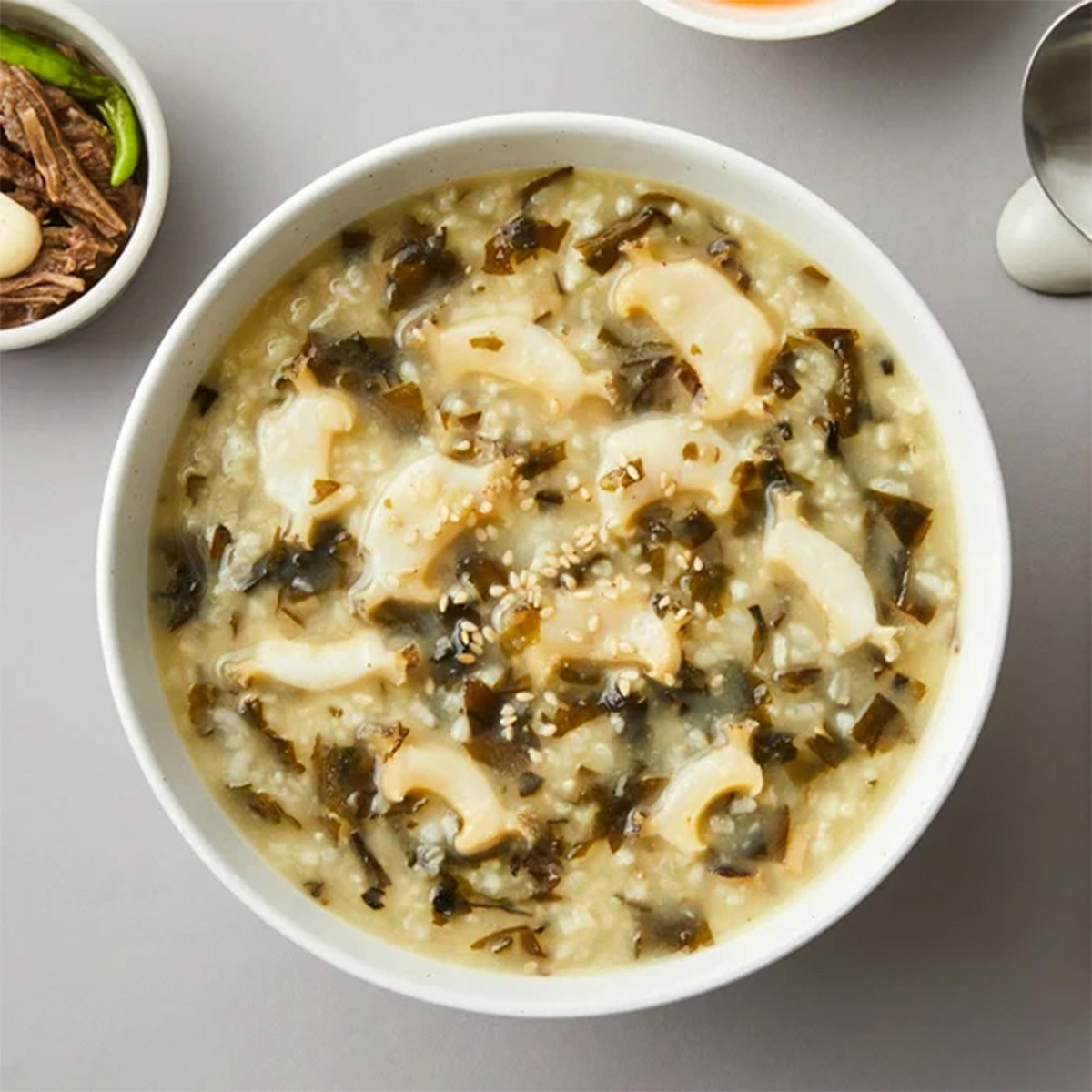 CJ Hetbahn  Rice Porridge with Abalone & Seaweed