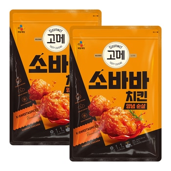 고메소바바양념순살1.1kg x 2