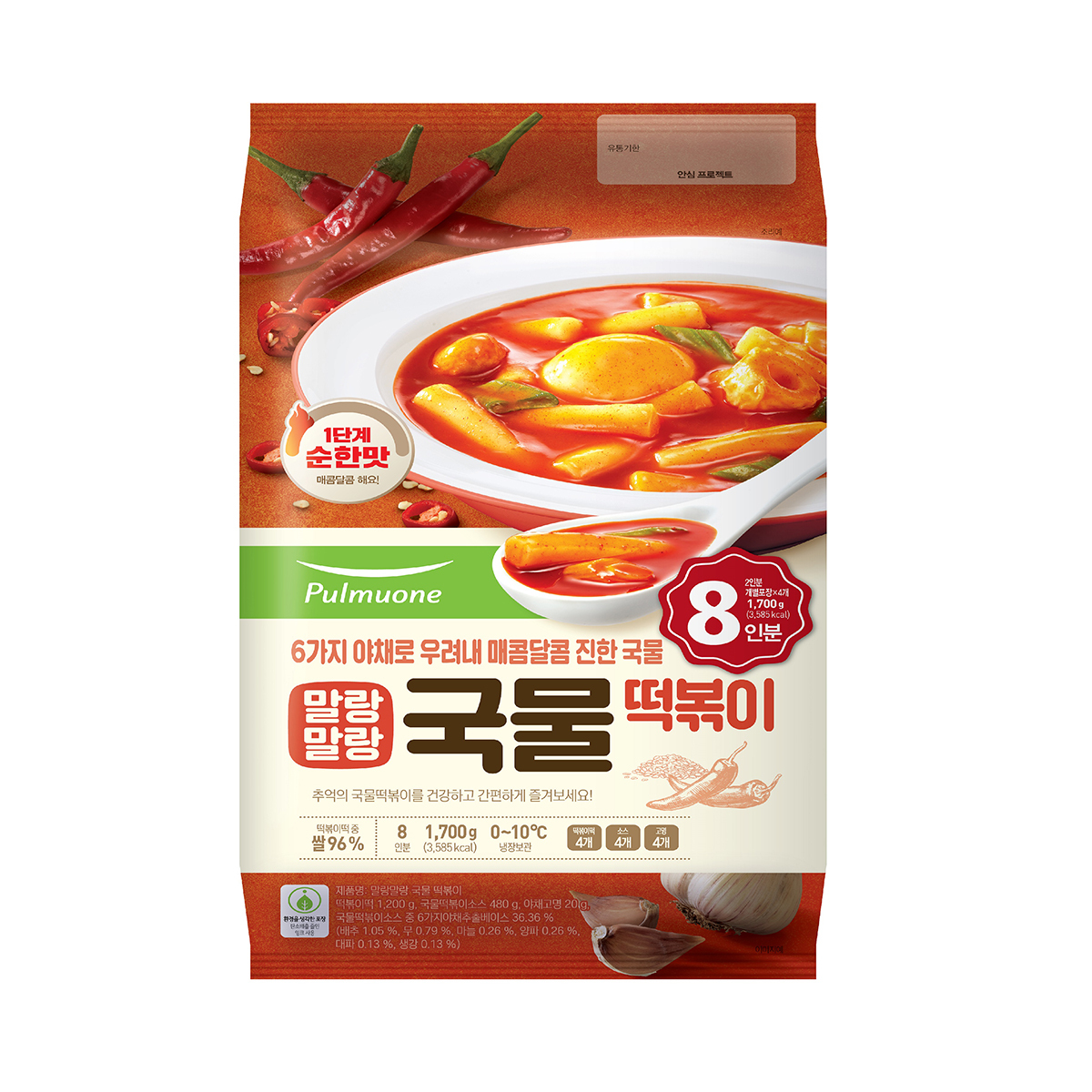 풀무원 국물 떡볶이 1,700g