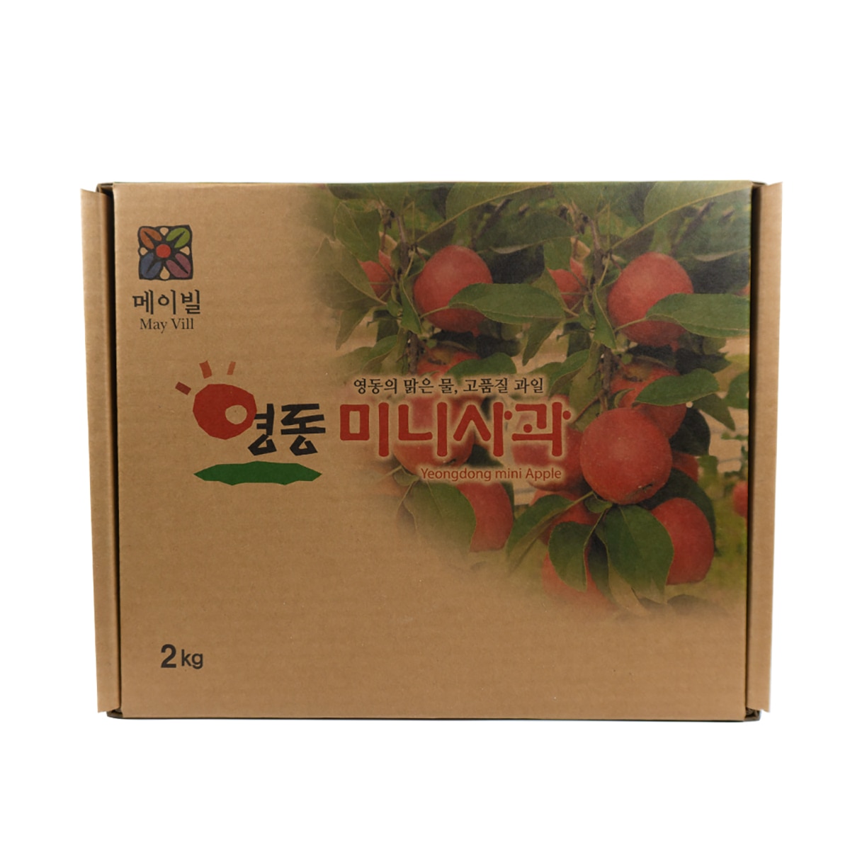 미니 천홍사과 1kg x 2팩