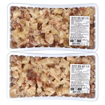 미국산 냉동 삶은 스지(힘줄)1.4kg x 2팩 미국산 냉동 삶은 스지(힘줄)1.4kg x 2팩