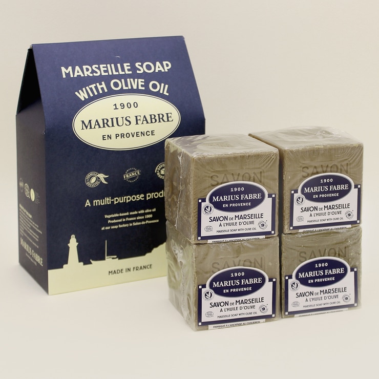 Marius Fabre Olive Marseille Soap 400g x 4 674257