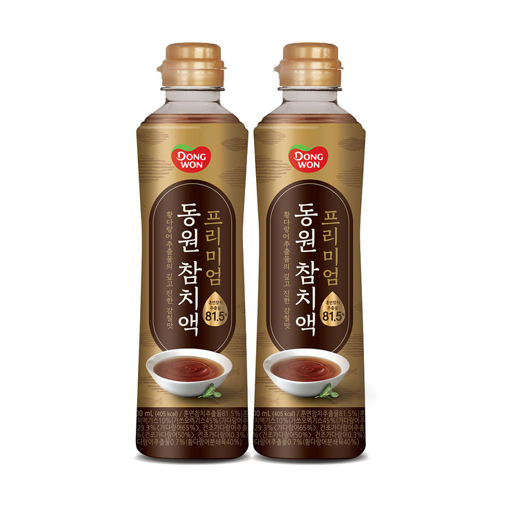 Premium Dongwon Tuna Fish Sauce 900ml x 2 665798