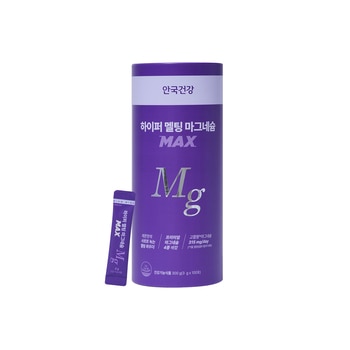 안국건강 하이퍼멜팅 마그네슘 맥스 3g x 100포 안국건강 하이퍼멜팅 마그네슘 맥스 3g x 100포
