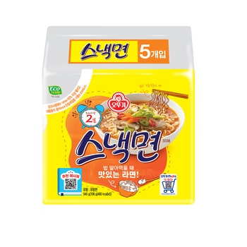 오뚜기 스낵면 108g x 40 오뚜기 스낵면 108g x 40