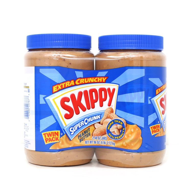 Skippy Crunchy Peanut Butter 1.36kg x 2 959993