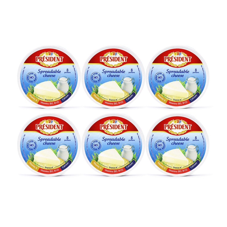 President Spreadable Cheese 140g x 6 627017