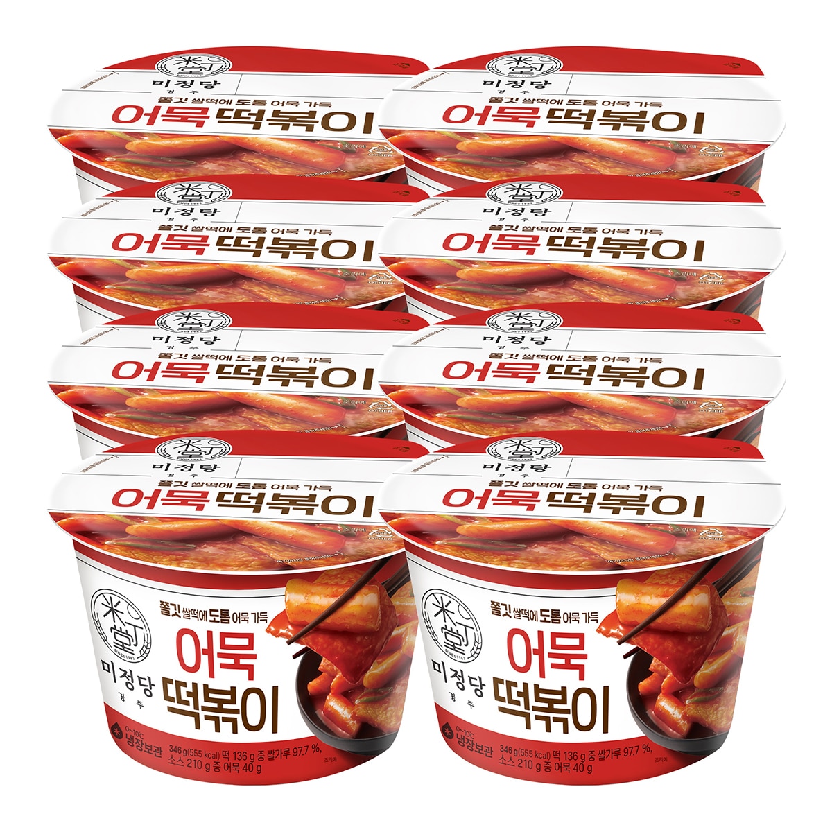 CJ 미정당 어묵떡볶이 346g x 8