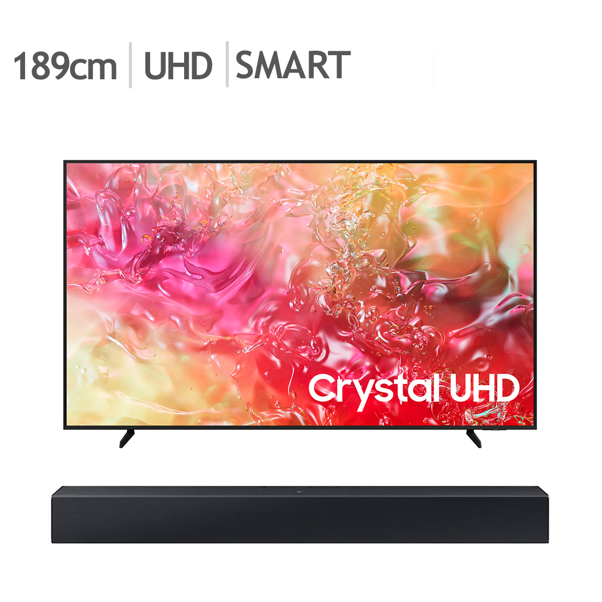 삼성 UHD 75 TV KU75UD7070FXKR 189cm (75) + C400
