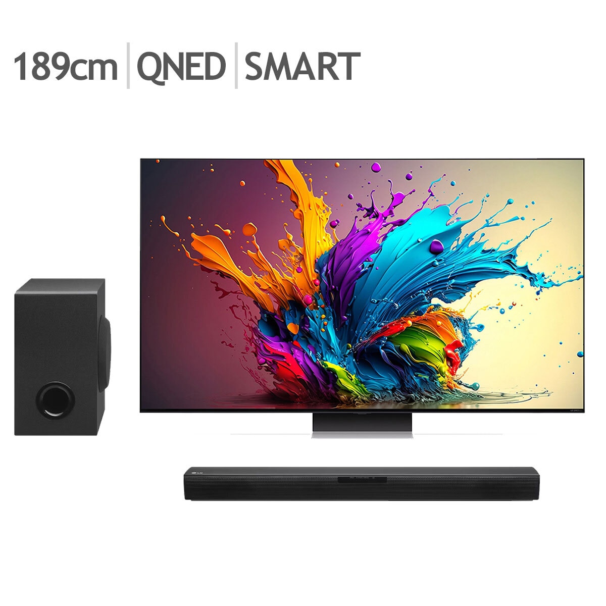 엘지 QNED evo TV 75QNED91TKA 189cm (75) + SQC1