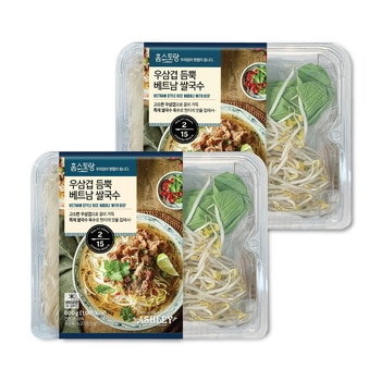 애슐리 우삼겹 듬뿍 베트남 쌀국수 600g x 2ea 애슐리 우삼겹 듬뿍 베트남 쌀국수 600g x 2ea