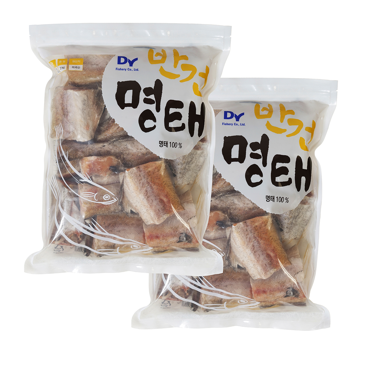 냉동반건명태 2kg x 2pack