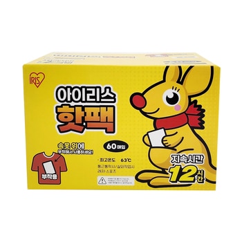 아이리스 의류 부착용 핫팩 40g x 60개