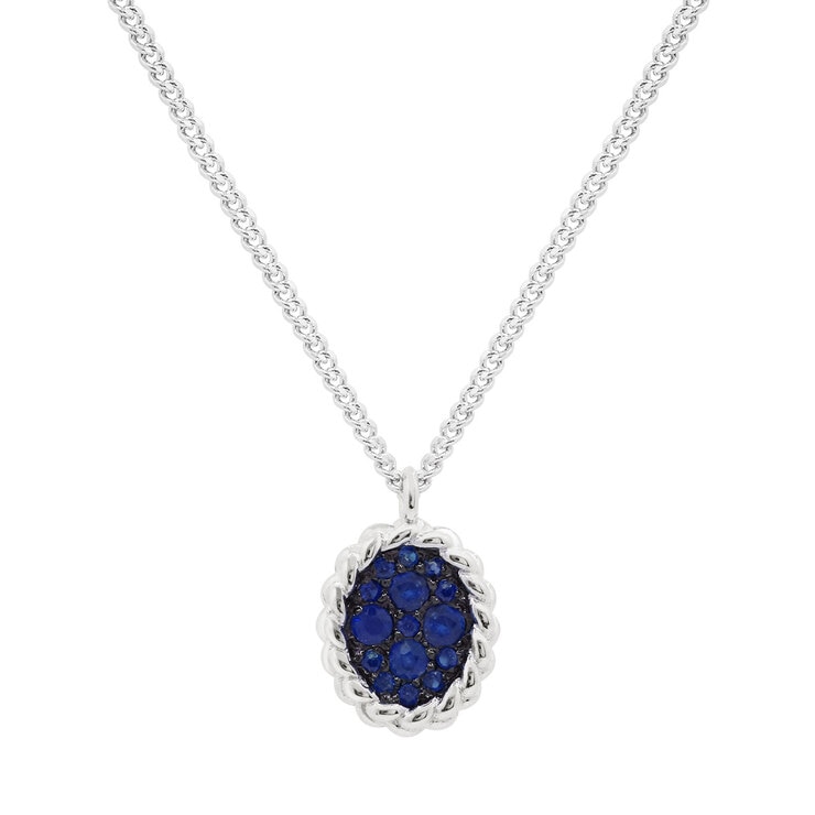 Clavedej 0.16ctw Sapphire Necklace Monet 683978