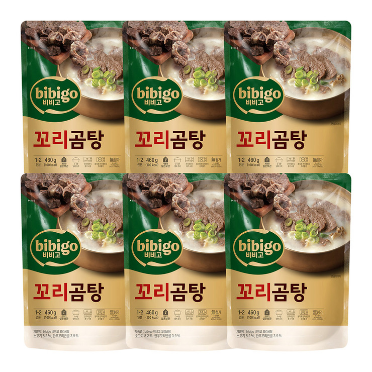 CJ Bibigo Oxtail Soup 460g x 6 675699